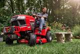 CRAFTSMAN 36″ Gas Riding Lawn Mower 11.5 HP Briggs & Stratton Engine 36″ Steel Deck 7-Speed Manual w/ Mulching Kit