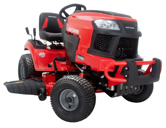 CRAFTSMAN 46-Inch 22 HP KOHLER V-Twin Hydrostatic Turn Tight Gas Riding Lawn Mower, 46″ Steel Deck