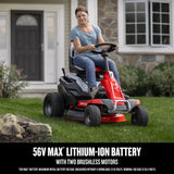CRAFTSMAN 56V MAX Cordless 30″ Riding Lawn Mower Brushless 30Ah Battery LED Headlights & Charger Included