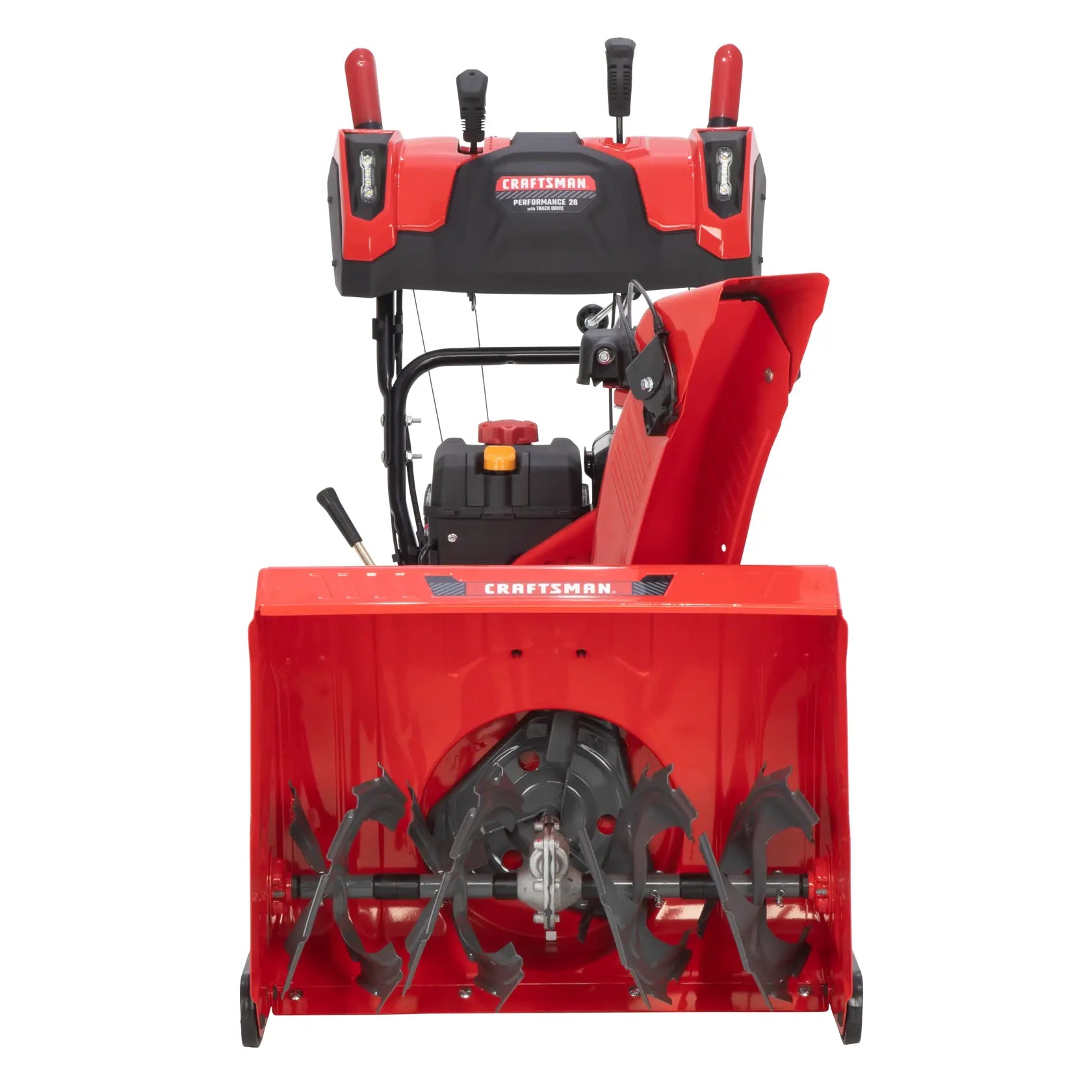 CRAFTSMAN Performance 26 Two Stage Gas Snow Blower 243cc Engine 26 Inch Track Drive Self Propelled