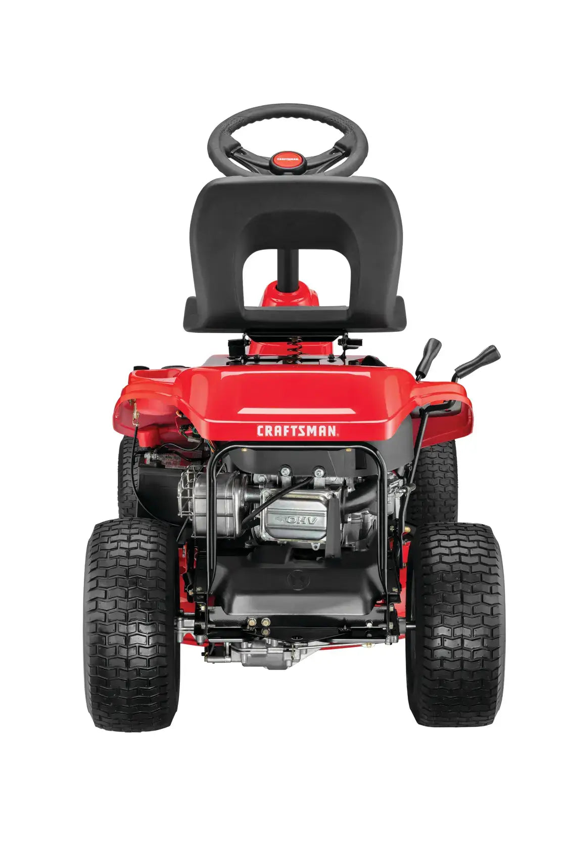 CRAFTSMAN 30″ Mini Gas Riding Lawn Mower 10.5 HP Briggs & Stratton Engine 6-Speed w/ Mulching Kit