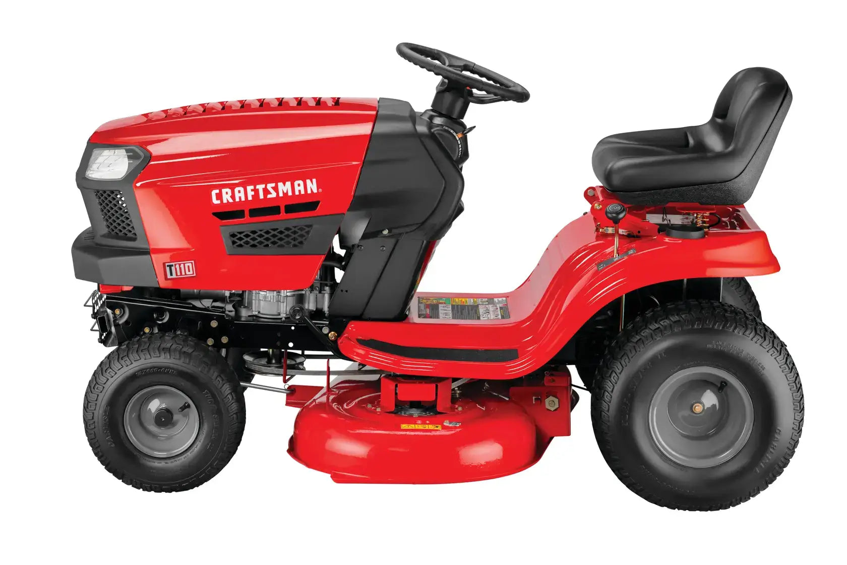 CRAFTSMAN 42″ Gas Riding Lawn Mower 17.5 HP Briggs & Stratton Engine 7-Speed Transmission