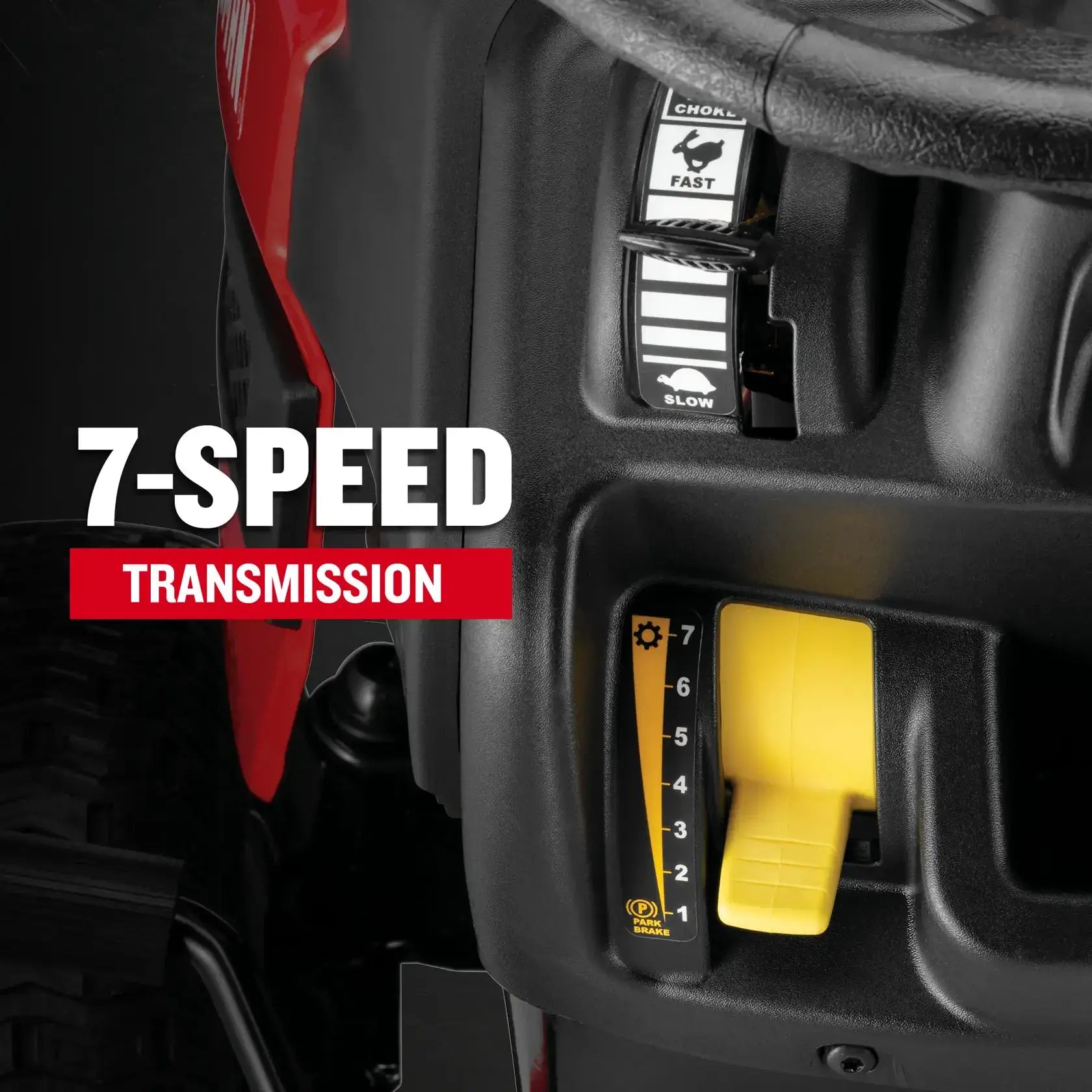 CRAFTSMAN 42″ Gas Riding Lawn Mower 17.5 HP Briggs & Stratton Engine 7-Speed Transmission