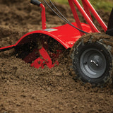 CRAFTSMAN 16 Inch Rear Tine Tiller 208cc Gas Garden Cultivator with Counter Rotating Steel Tines