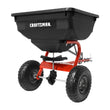 CRAFTSMAN 85 lb Tow Behind Broadcast Spreader Universal Lawn Tractor Fertilizer Seed Spreader
