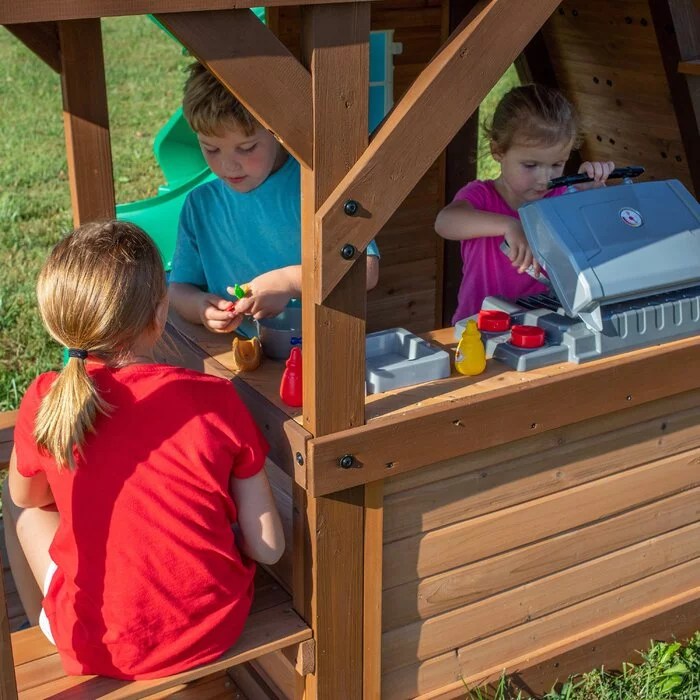 Backyard Discovery Cedar Cove Swing Set