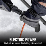 21'' 15A Single Stage Electric Snow Blower w/ LED Light DB7521