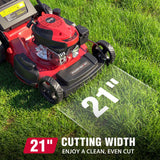 21" 144cc Gas Push 3-in-1 Lawn Mower  DB8621P