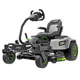 EGO Power Plus Z6 42 Inch Zero Turn Mower 56V Battery Electric Riding Mower with 4 Batteries