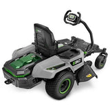 EGO Power Plus Z6 42 Inch Zero Turn Mower 56V Battery Electric Riding Mower with 4 Batteries