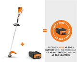 STIHL FSA 120 Cordless Grass Trimmer 36V Brush Cutter AP 300 S Battery Kit