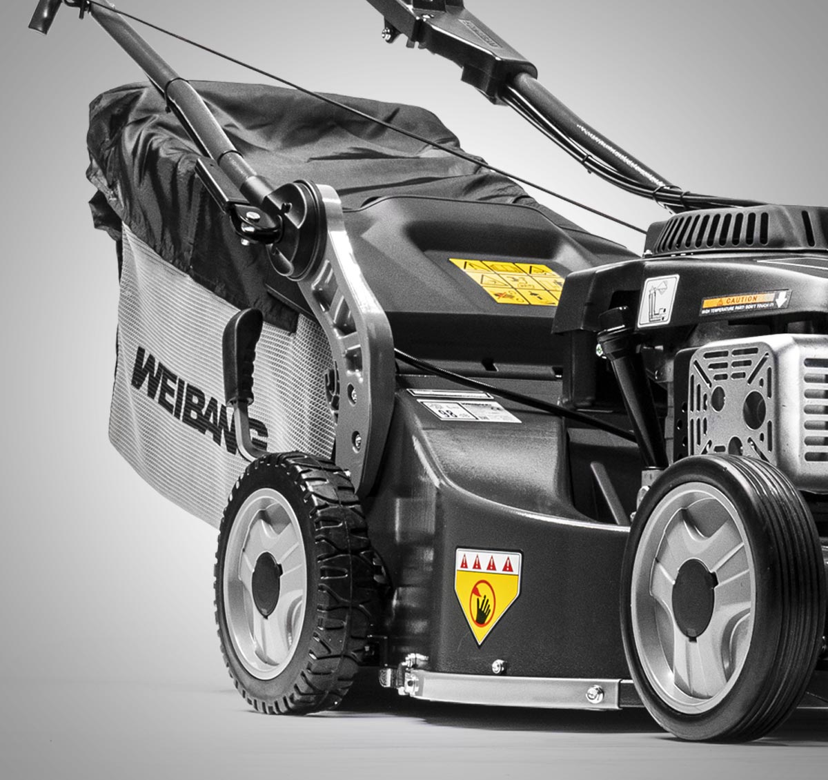 WEIBANG Virtue 53 ASD BBC LV Lawn Mower 196cc Self Propelled 21 Inch Aluminium Deck