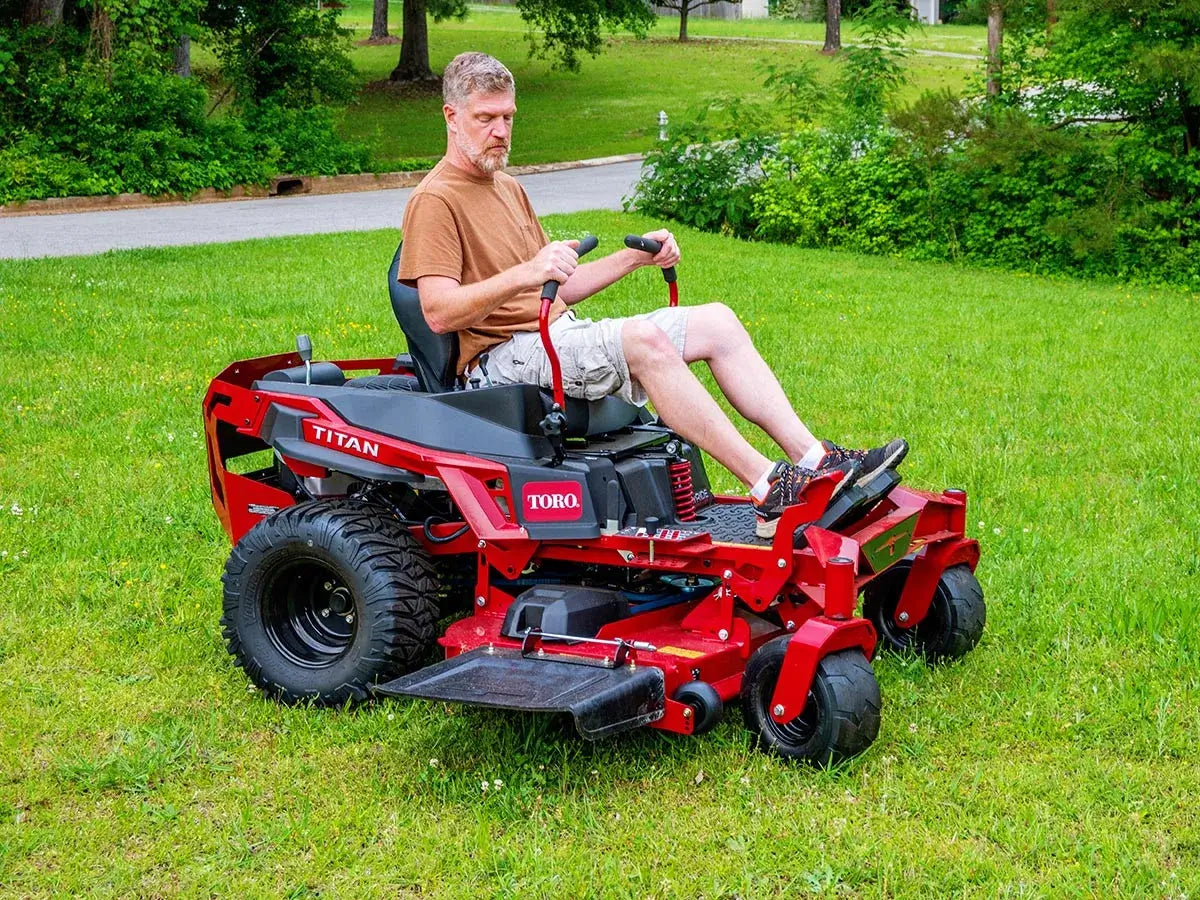 Toro Titan Max 60 Inch Zero Turn Mower 26HP Kohler Engine IronForged Deck Dual Hydrostatic Drive
