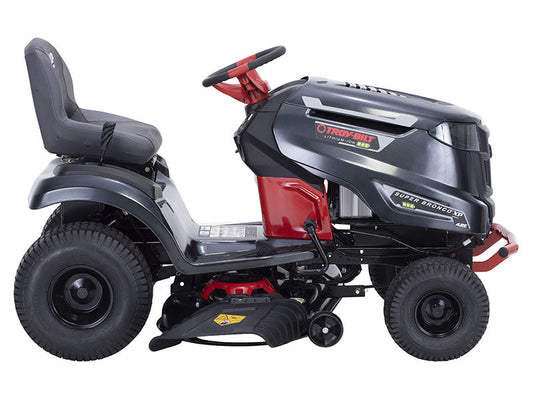 Troy-Bilt Bronco 42E XP Electric Riding Lawn Tractor 56V Lithium Battery 42 Inch Deck