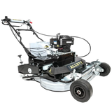 Allett Uplift 86 34-Inch Gas Stadium Rotary Lawn Mower Twin Blade Roller Mower 223cc