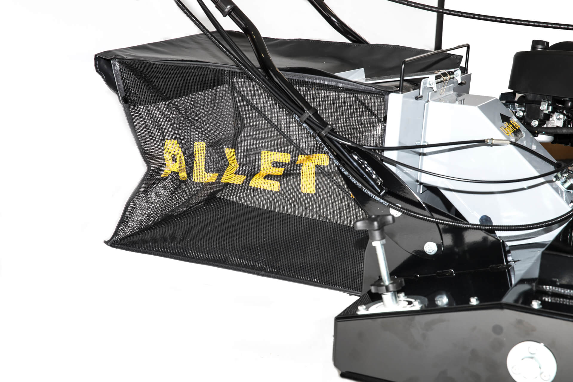 Allett Uplift 86 34-Inch Gas Stadium Rotary Lawn Mower Twin Blade Roller Mower 223cc