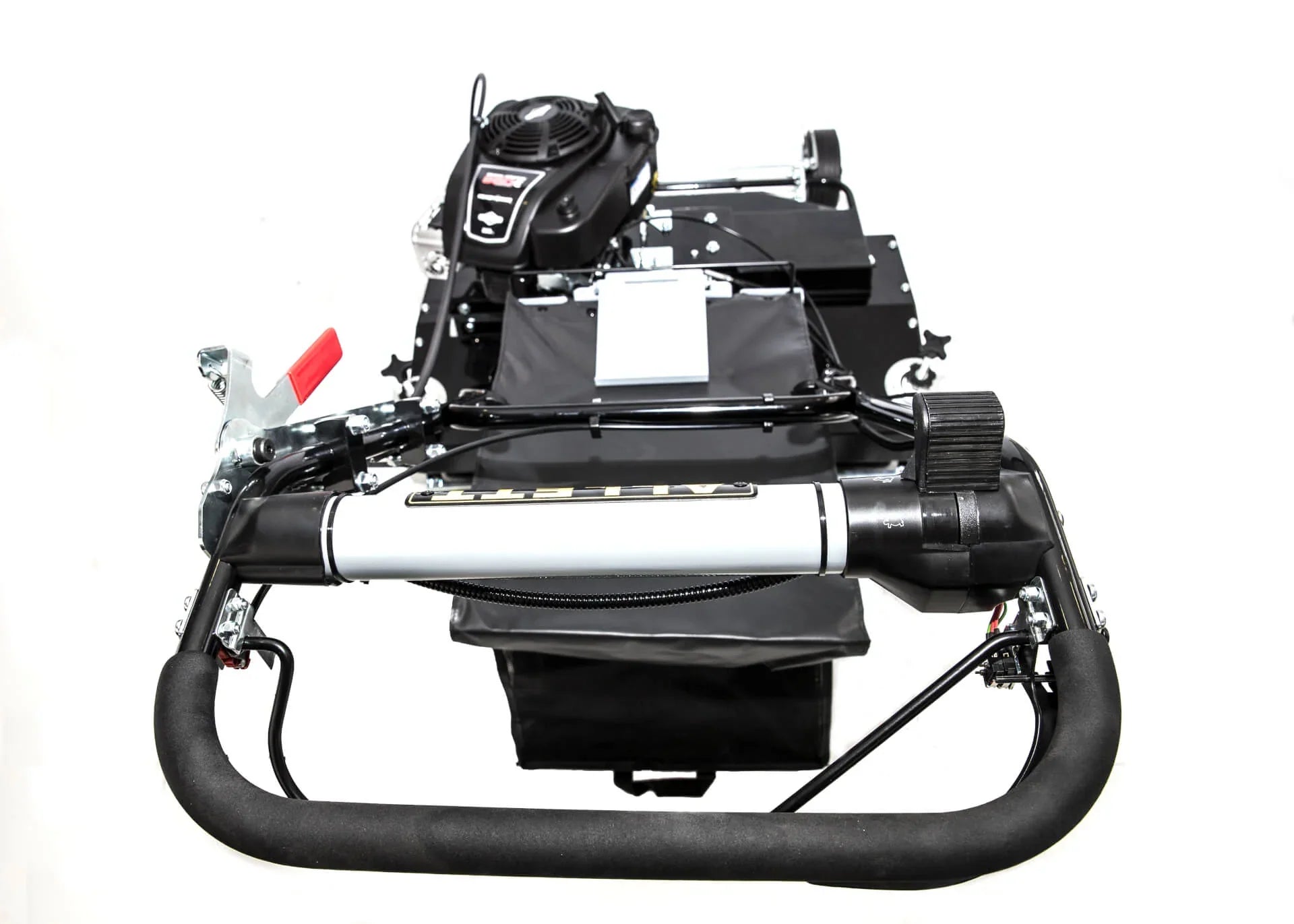 Allett Uplift 86 34-Inch Gas Stadium Rotary Lawn Mower Twin Blade Roller Mower 223cc