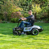 EGO Z6 42 Inch Zero Turn Electric Mower 56V Lithium e-STEER 22HP Equivalent 4 Batteries Included