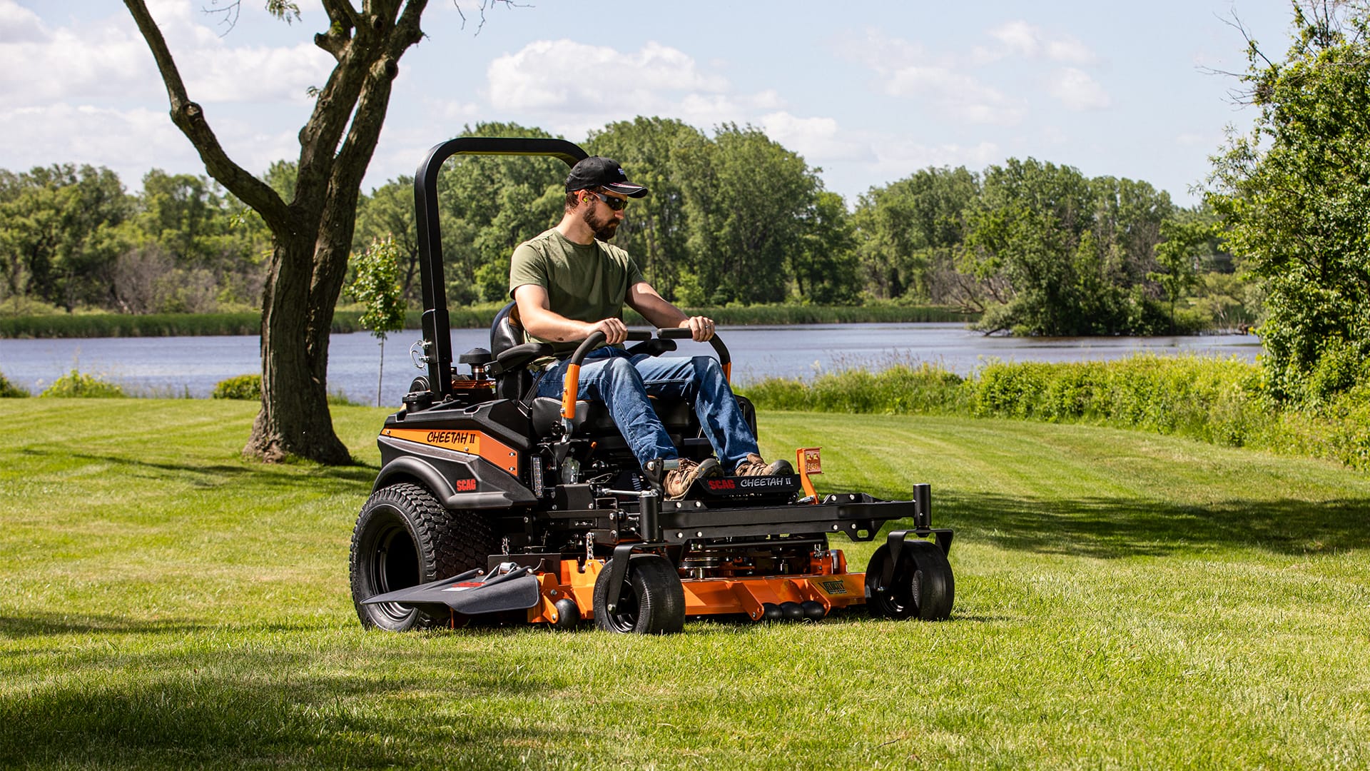 Scag Patriot 52″ Zero-Turn Riding Lawn Mower 24 HP Kawasaki FT Engine Commercial Grade