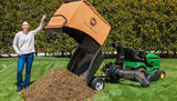 DR Pro 330 Leaf Lawn Vacuum 9.2HP OHV Engine 330 Gallon Tow Behind Yard Debris Collector