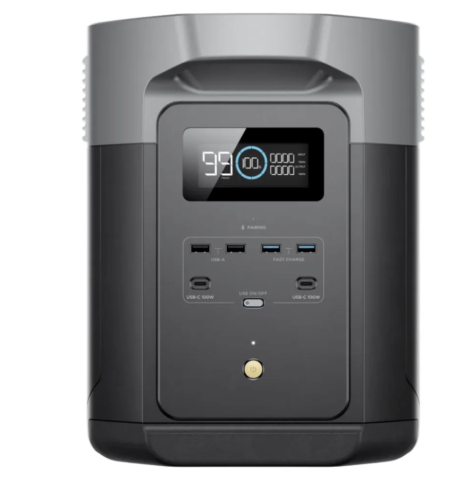 ECOFLOW DELTA 2 950 WITH 2PCS 110W SOLAR PANEL