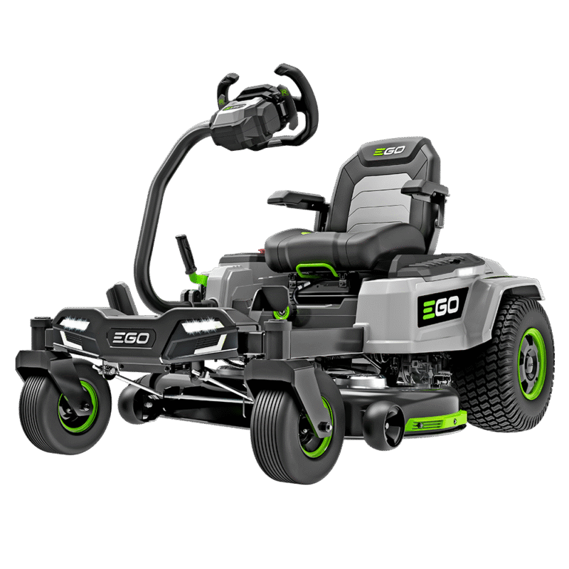 EGO Z6 42 Inch Zero Turn Electric Mower 56V Lithium e-STEER 22HP Equivalent 4 Batteries Included