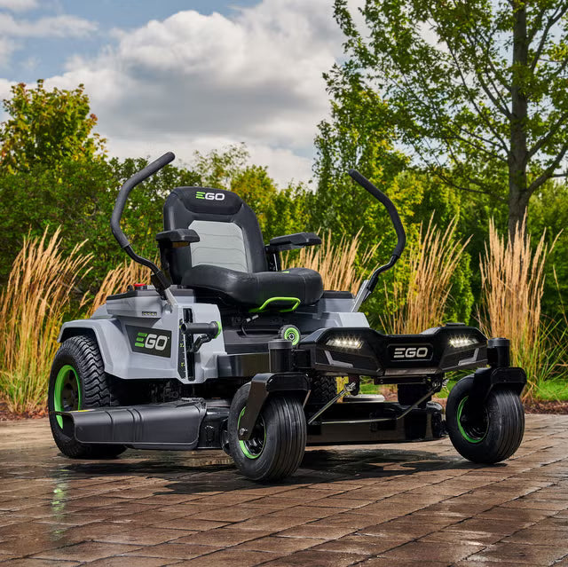 EGO Z6 42 Inch Zero Turn Electric Mower 56V Lithium e-STEER 22HP Equivalent 4 Batteries Included