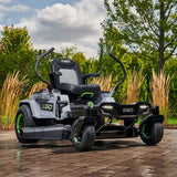 EGO Z6 42 Inch Zero Turn Electric Mower 56V Lithium e-STEER 22HP Equivalent 4 Batteries Included