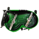 John Deere Z320R 42″ Zero Turn Lawn Mower Bundle – 21.5 HP V-Twin Engine with Mulching Kit & Boarding Step