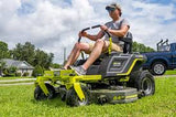 RYOBI 48V 42 Inch Zero Turn Electric Mower 75Ah Battery Brushless Motor 2.5 Acres Runtime