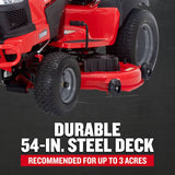 Craftsman T2400 Riding Lawn Mower 23 HP Kohler V Twin Engine 46 Inch Deck Hydrostatic Transmission