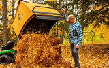 DR Pro 330 Leaf Lawn Vacuum 9.2HP OHV Engine 330 Gallon Tow Behind Yard Debris Collector