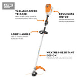 STIHL FSA 200 Battery Grass Trimmer 40V Brushless Professional Brushcutter