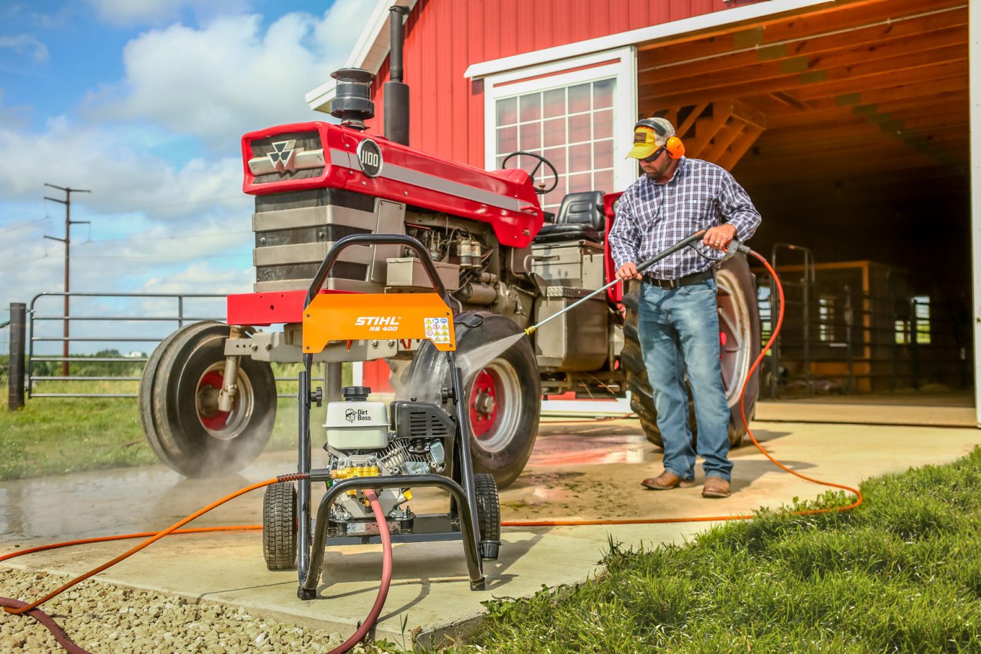 STIHL RB 400 DIRT BOSS Gas Pressure Washer 2700 PSI 2.7 GPM 196cc Engine