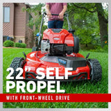 Toro 22 Inch Recycler Personal Pace All Wheel Drive Lawn Mower 163cc Briggs Stratton 725 EXi