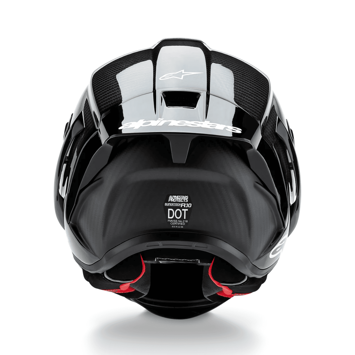 Alpinestars Supertech R10 Carbon Fiber Race Helmet ECE 22.06 DOT FIM Certified