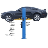 Atlas 8000 Lb Capacity Baseplate 2-Post Lift