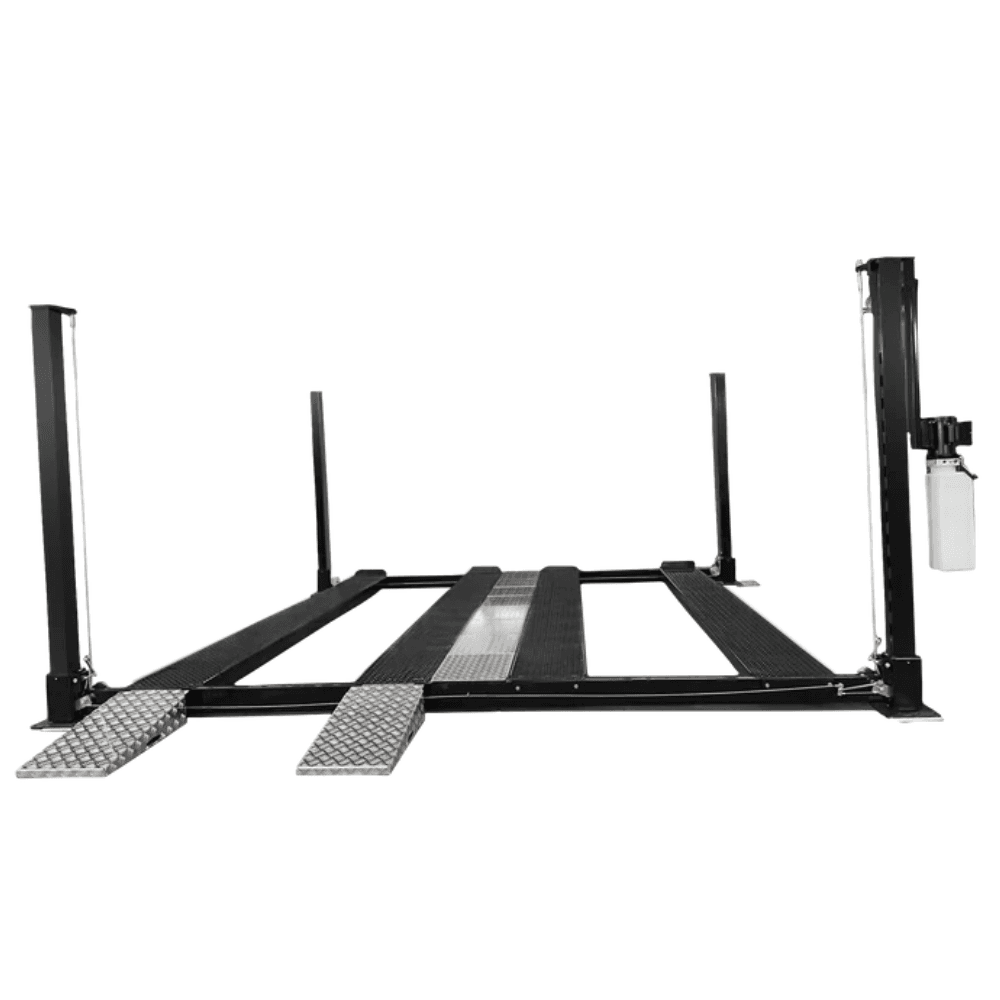 HALO LIFTS PRO Double Wide 4 Post Car Lift – 9,000 LBS Capacity