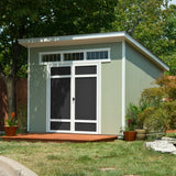 Olympia Do-it Yourself 10 ft. W x 7.5 ft. D Manufactured Wood Storage Shed