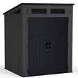 Suncast 6-ft x 5-ft Resin Shed Lean-to Resin Storage Shed (Floor Included)