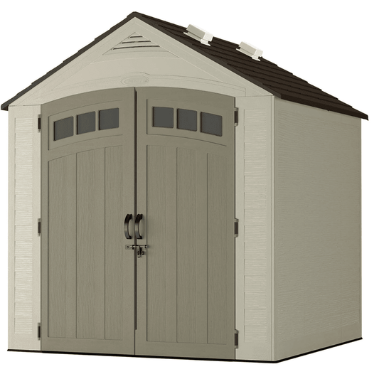 Vista 7 ft. W x 7 ft. D Plastic Shed