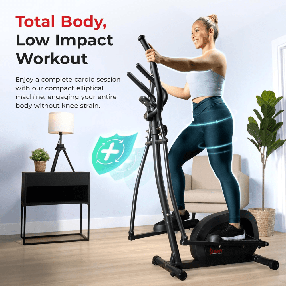 Sunny Health and Fitness Programmable Magnetic Elliptical