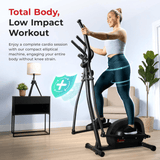 Sunny Health and Fitness Programmable Magnetic Elliptical