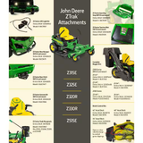 John Deere Z325E Zero Turn Lawn Mower 24 HP V-Twin Engine 48 Inch Accel Deep Deck