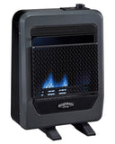 Bluegrass Living Natural Gas Vent Free Blue Flame Gas Space Heater With Base Feet – 10,000 BTU, T-Stat Control – Model# B10TNB-B