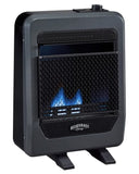 Bluegrass Living Propane Gas Vent Free Blue Flame Gas Space Heater With Base Feet – 10,000 BTU, T-Stat Control – Model# B10TPB-B