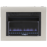 Cedar Ridge Reconditioned Hearth Dual Fuel Ventless Blue Flame Gas Space Heater With Blower – 20,000 BTU, T-Stat Control – Model# CH20TBU-R