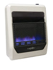 Lost River Dual Fuel Reconditioned Ventless Blue Flame Gas Space Heater – 20,000 BTU, T-Stat Control – Model# PCIT20BF-R