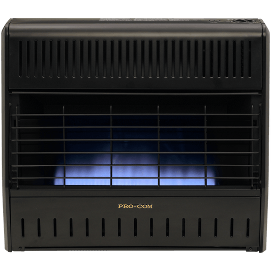 ProCom Reconditioned Dual Fuel Ventless Garage Heater – 30,000 BTU, Manual Control – Model# MD300HGA-R