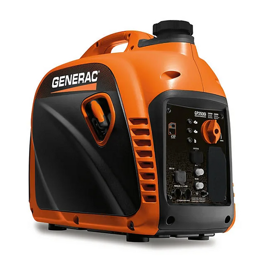 Generac GP2500i-2 Inverter Generator 2500 Starting 2200 Running Watt Gas Portable Generator with COsense